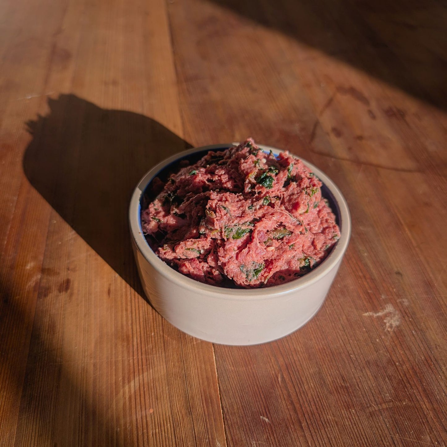 Dog Food- Raw Frozen, Grass Fed Beef w/ Canine Super Foods